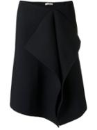 Egrey Knit Skirt, Women's, Size: Medium, Blue, Viscose