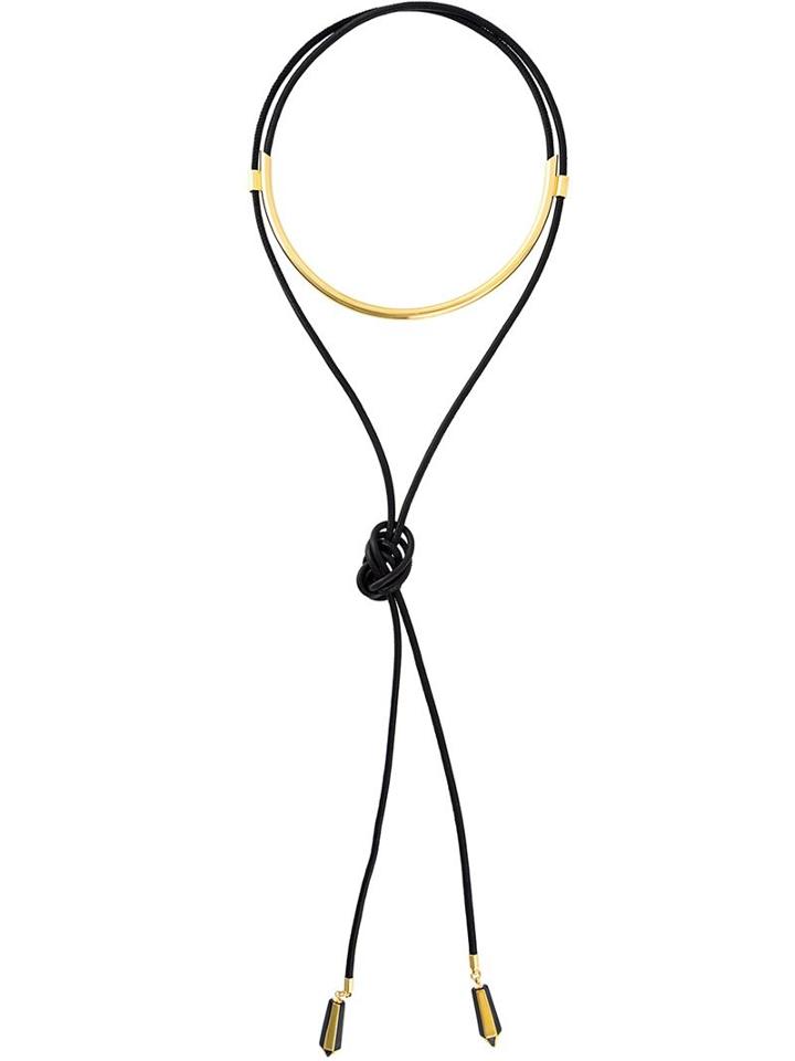 Isabel Marant Contrasted Panel Necklace