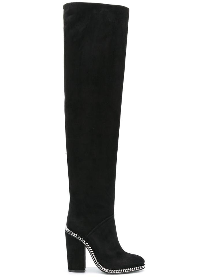 Balmain Knee-high Boots - Black