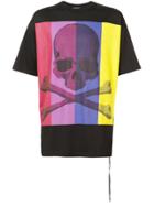 Mastermind Japan Colour Block Skull Print T-shirt - Black