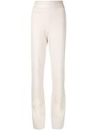 Halston Heritage Waistband Straight Leg Trousers