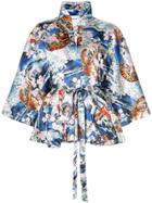 Richard Quinn Tiger Wave Jacket - Blue