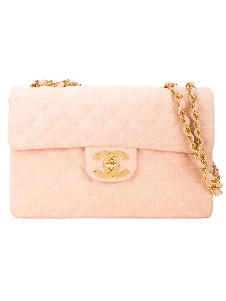 Chanel Vintage Quilted Shoulder Bag, Pink/purple