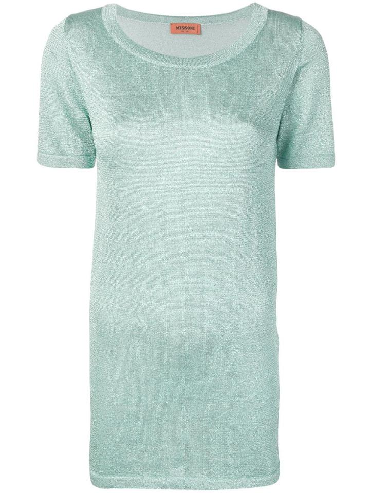 Missoni Metallic T-shirt - Blue