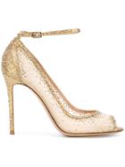 Gianvito Rossi Crystal Embellished Buckle Pumps