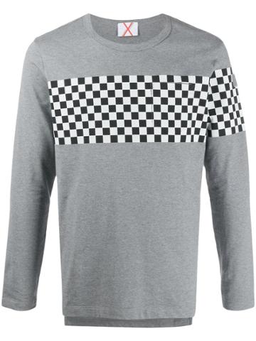 Paul & Shark X Nick Wooster Long Sleeve T-shirt - Grey
