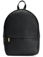 Thom Browne Small Unstructured Backpack In Tumbled Calf Leather -