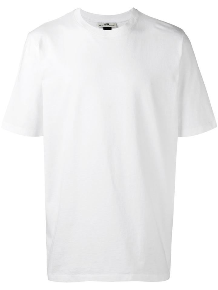 Hope Skate T-shirt, Men's, Size: 46, White, Cotton