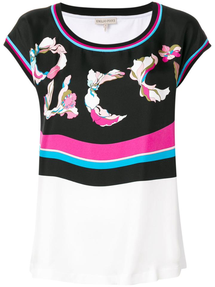Emilio Pucci Printed T-shirt - Multicolour