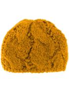 Gentry Portofino Chunky Knit Beanie - Yellow