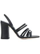 Dorateymur Strappy Block-heel Sandals - Black