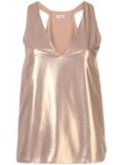 Blanca Racer Back Vest - Gold