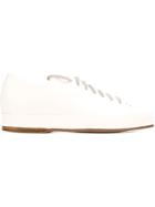 Feit Lace-up Sneakers, Men's, Size: 45, White, Leather