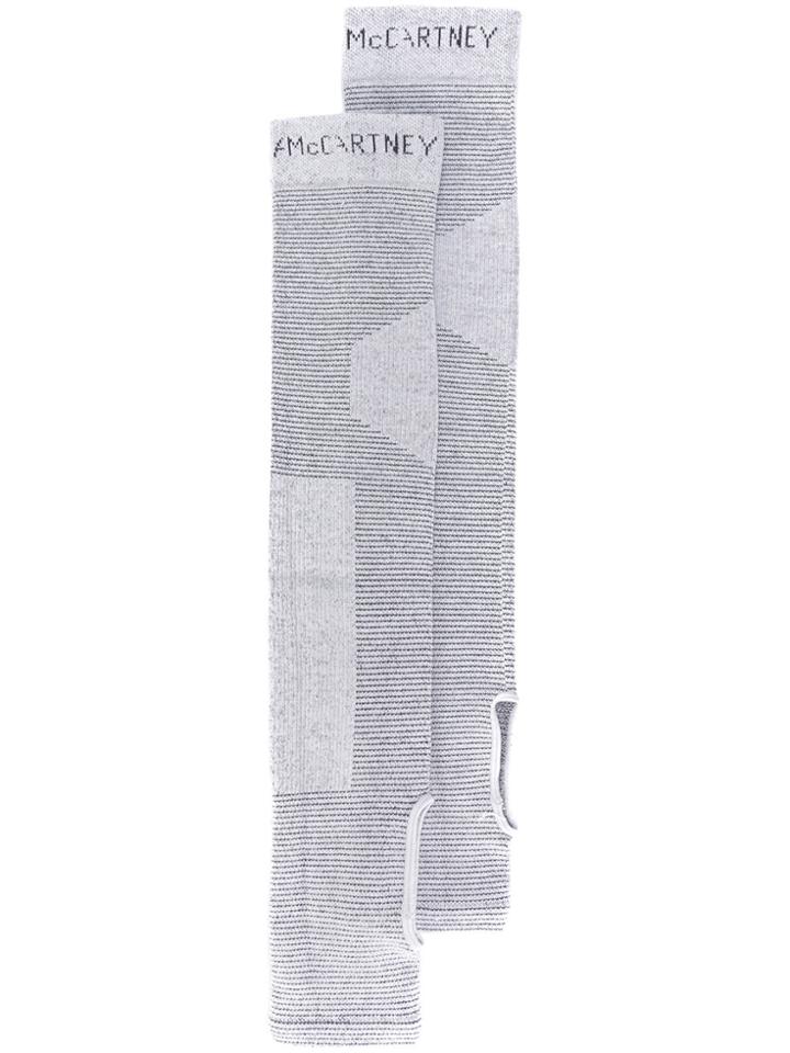Adidas By Stella Mccartney Yoga Leg Warmers - Grey