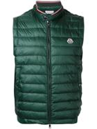 Moncler Classic Padded Gilet - Green