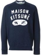 Maison Kitsuné Logo Print Sweatshirt