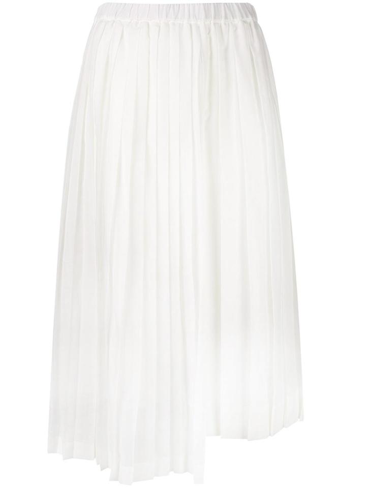 No21 Pleated Skirt - White