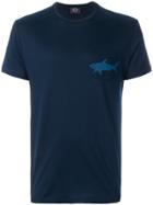 Paul & Shark Logo Print T-shirt - Blue