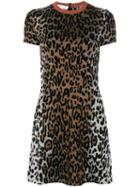 Stella Mccartney Cheetah Print Jacquard Dress