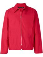 Mackintosh 0001 Lightweight Zipped Jacket - Red
