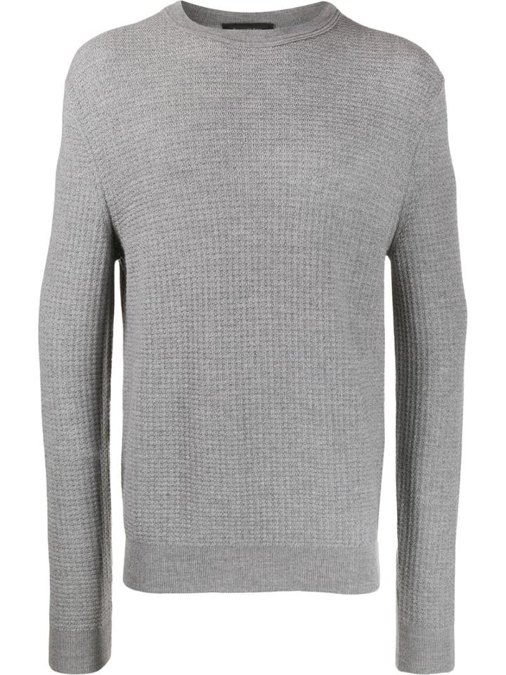Ermenegildo Zegna Crew Neck Sweater - Grey