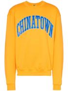 Chinatown Market X Browns Logo Printed Sweatshirt - Yellow