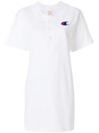 Champion Logo T-shirt Dress - White