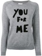 Chinti & Parker - You For Me Sweater - Women - Merino - Xs, Grey, Merino