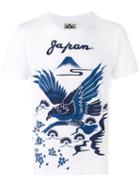 Blue Blue Japan - Bird Print T-shirt - Men - Cotton - Xs, White, Cotton