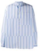 Sunnei Classic Striped Shirt - Blue