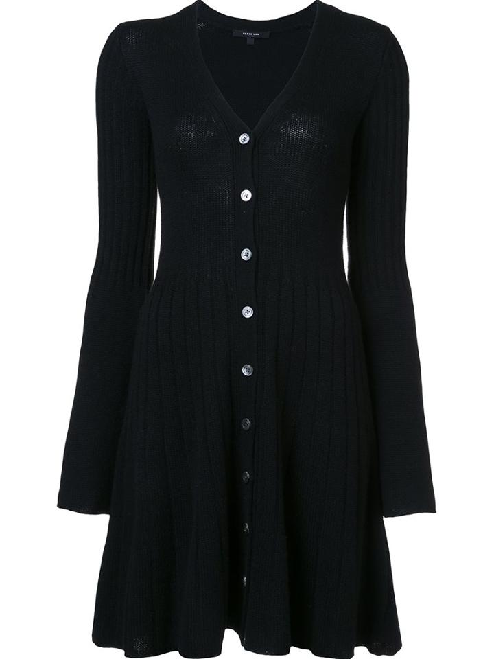 Derek Lam Sweater Dress, Women's, Size: Xs, Black, Cashmere