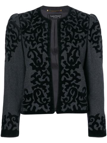 Louis Feraud Vintage Baroque Jacket - Grey