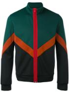 No21 - Zipped Sweatshirt - Men - Cotton/polyester/spandex/elastane - S, Green, Cotton/polyester/spandex/elastane