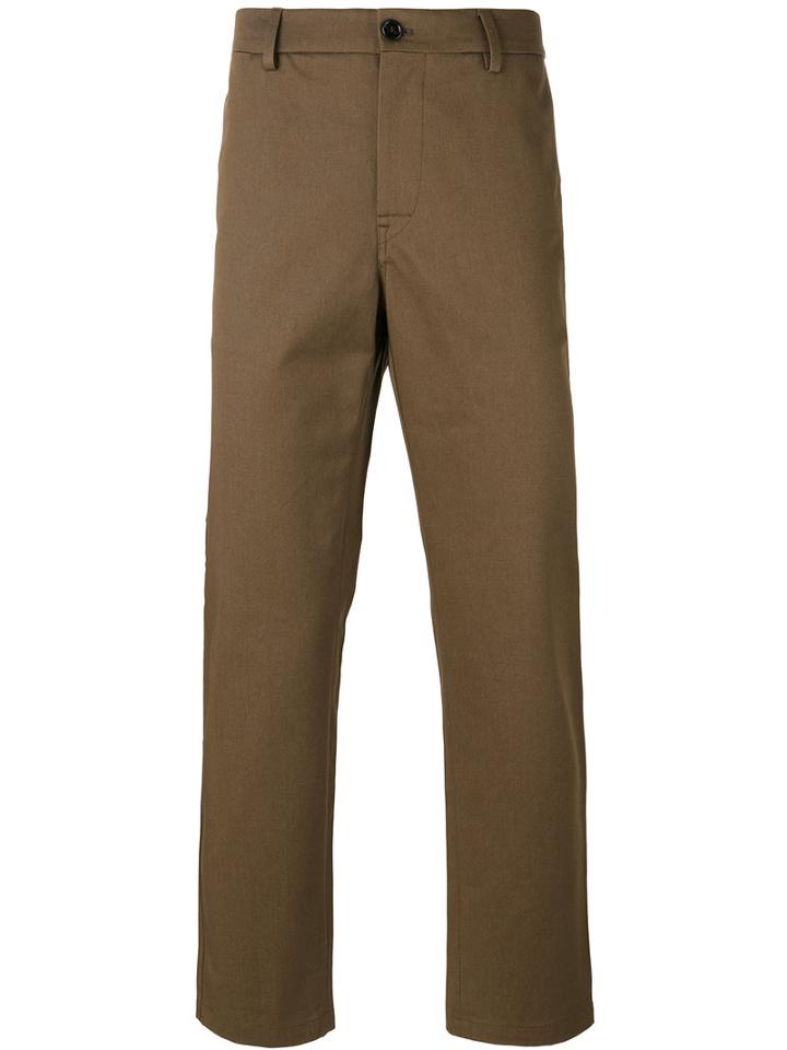 Golden Goose Deluxe Brand - Straight Trousers - Men - Cotton - S, Brown, Cotton