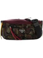 Prada Montagna Camouflage Bag - Green