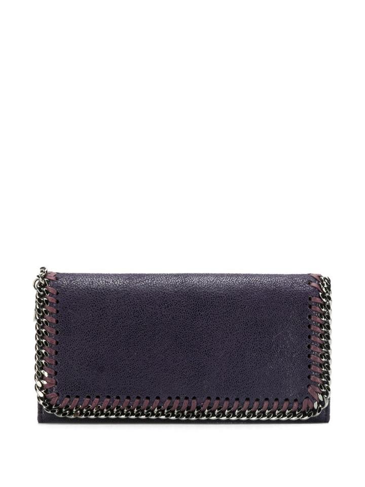 Stella Mccartney Falabella Continental Wallet - Purple