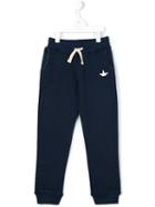Macchia J Embroidered Logo Track Pants, Boy's, Size: 6 Yrs, Blue