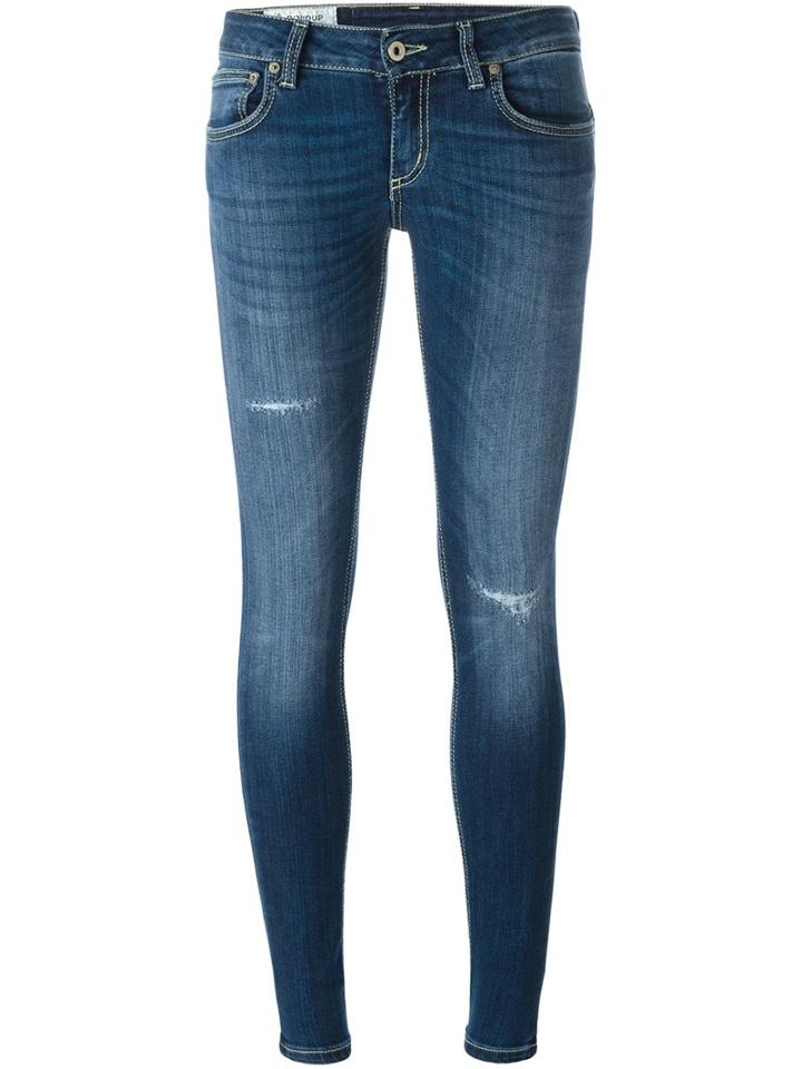 Dondup 'lambda' Jeans, Women's, Size: 29, Blue, Cotton/spandex/elastane