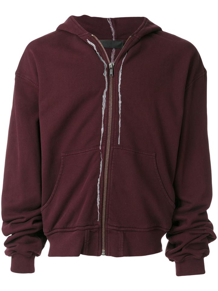 Haider Ackermann Embroidered Detail Hoodie