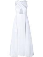 Preen By Thornton Bregazzi Sleeveless Cross Body Dress