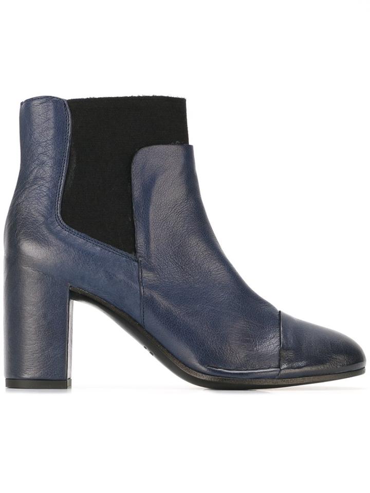 Roberto Del Carlo Chunky Heel Ankle Boots