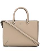 Tory Burch Small Tote, Women's, Grey, Leather