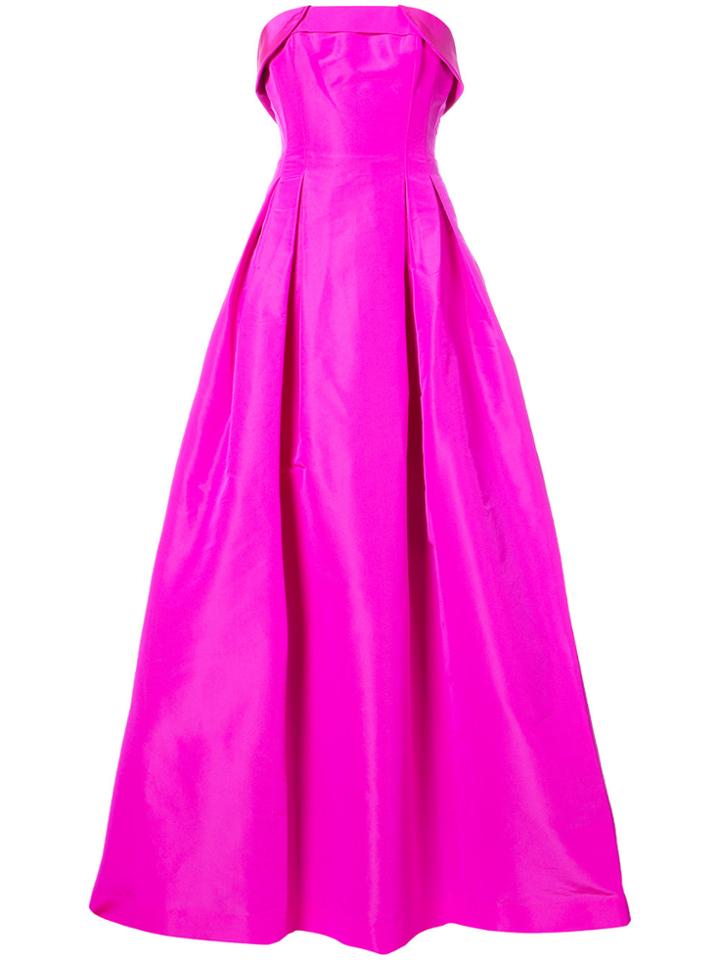 Sachin & Babi Rielle Strapless Gown - Pink & Purple