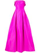 Sachin & Babi Rielle Strapless Gown - Pink & Purple