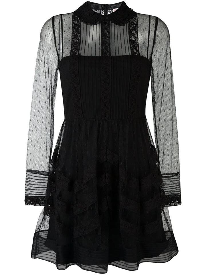 Red Valentino 'point D'spirit ' Dress