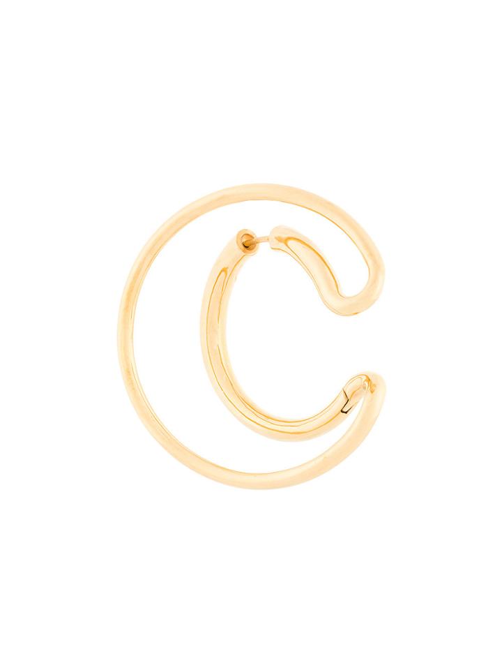Charlotte Chesnais Ego Large Earring - Metallic