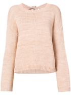 Ulla Johnson Swtr-thalia Jumper - Pink & Purple