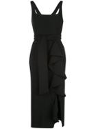 Shona Joy Georgie Midi Dress - Black