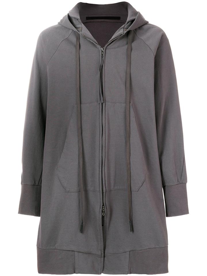 Julius Longline Hoodie - Grey