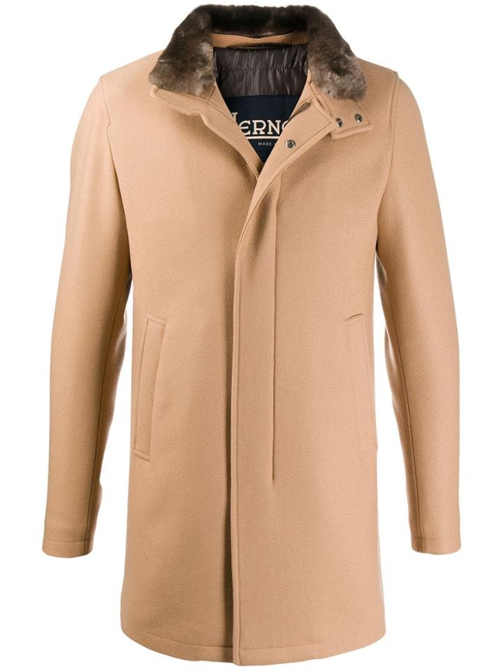 Herno Fur Collar Coat - Neutrals